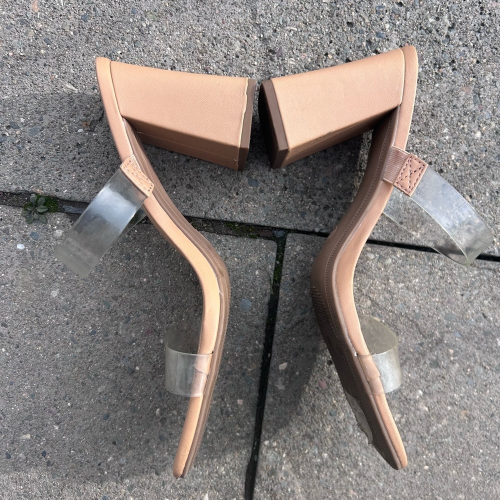 Women's Deanna Mule Heels Clear sandals- A New
Day T™ 8.5 - Picture 6 of 9